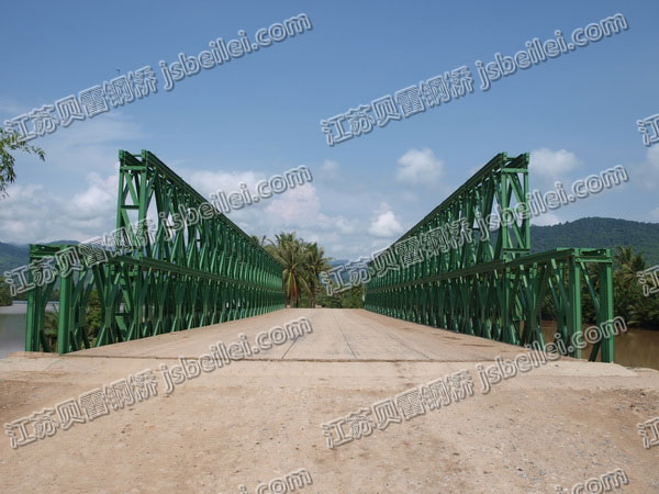 柬埔寨双排双层贝雷桥