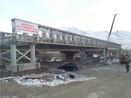 外蒙古贝雷桥